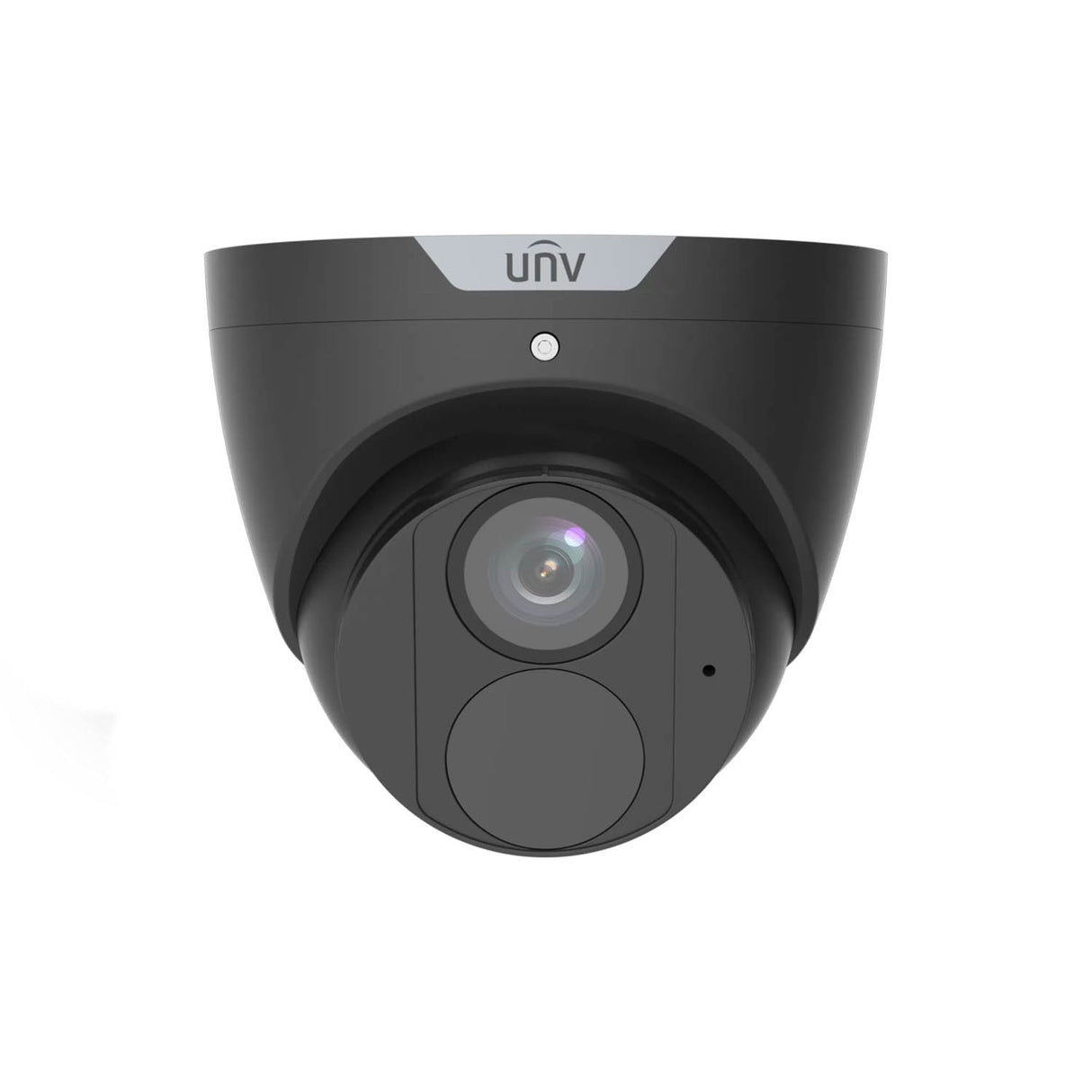 UNV IPC3614SR-ADF28KM-H BK,(4MP) Turret, IPC 2.8mm Fixed Lens, Smart IR, Microphone, WDR, UL Listed