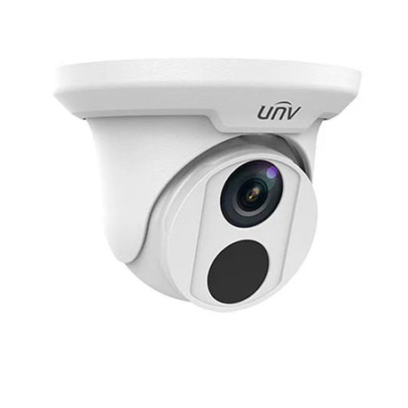 UNV EC-T8F28M, (8MP) Turret, IPC 2.8mm Fixed Lens, LightHunter, Microphone, WDR, UL Listed