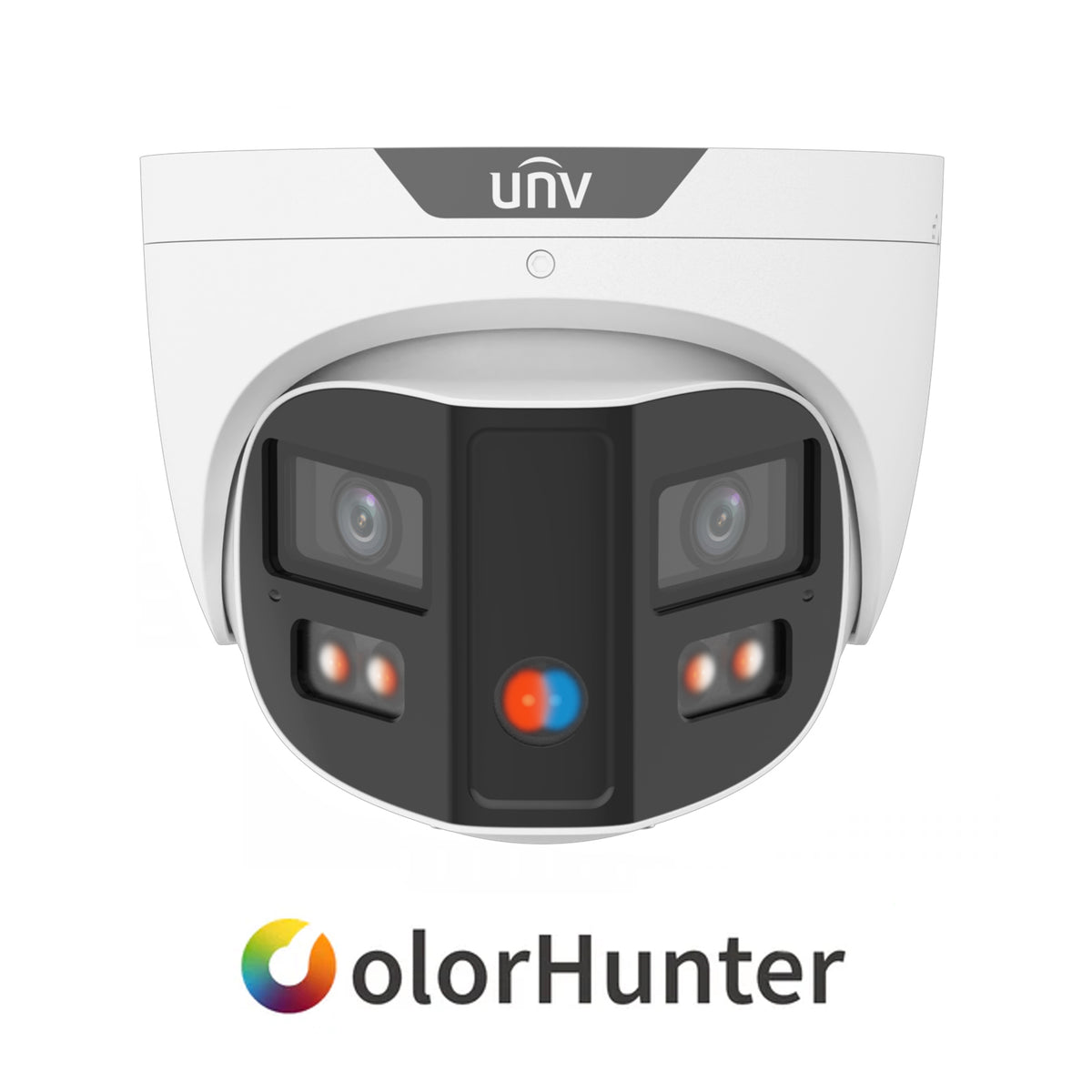 UNV IPC3K28SE-ADF28KMC-DL-10,(8MP) Turret, IPC 4mm Fixed Dual Lens, Co ...