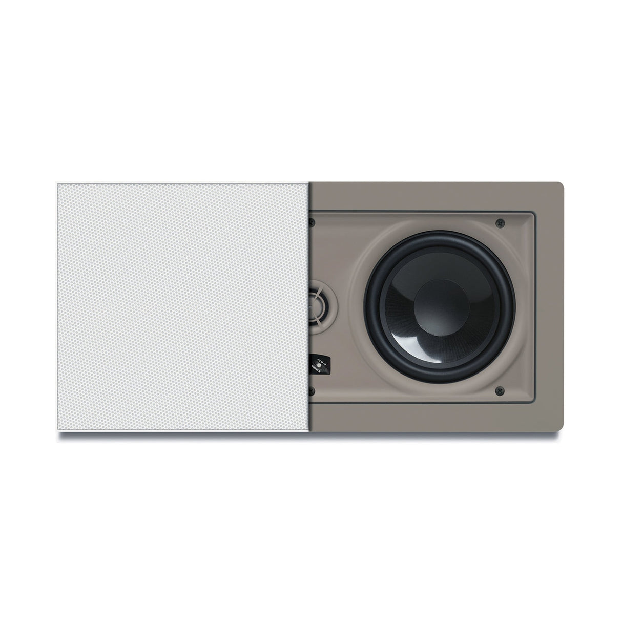 Proficient IW530, In-wall LCR speaker with dual 5 1/4" graphite woofers and pivoting 1" aluminum tweeter (Each)