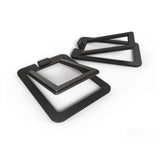 Kanto S2, Angled Desktop Speaker Stands for Small Speakers, Pair (Black/White)