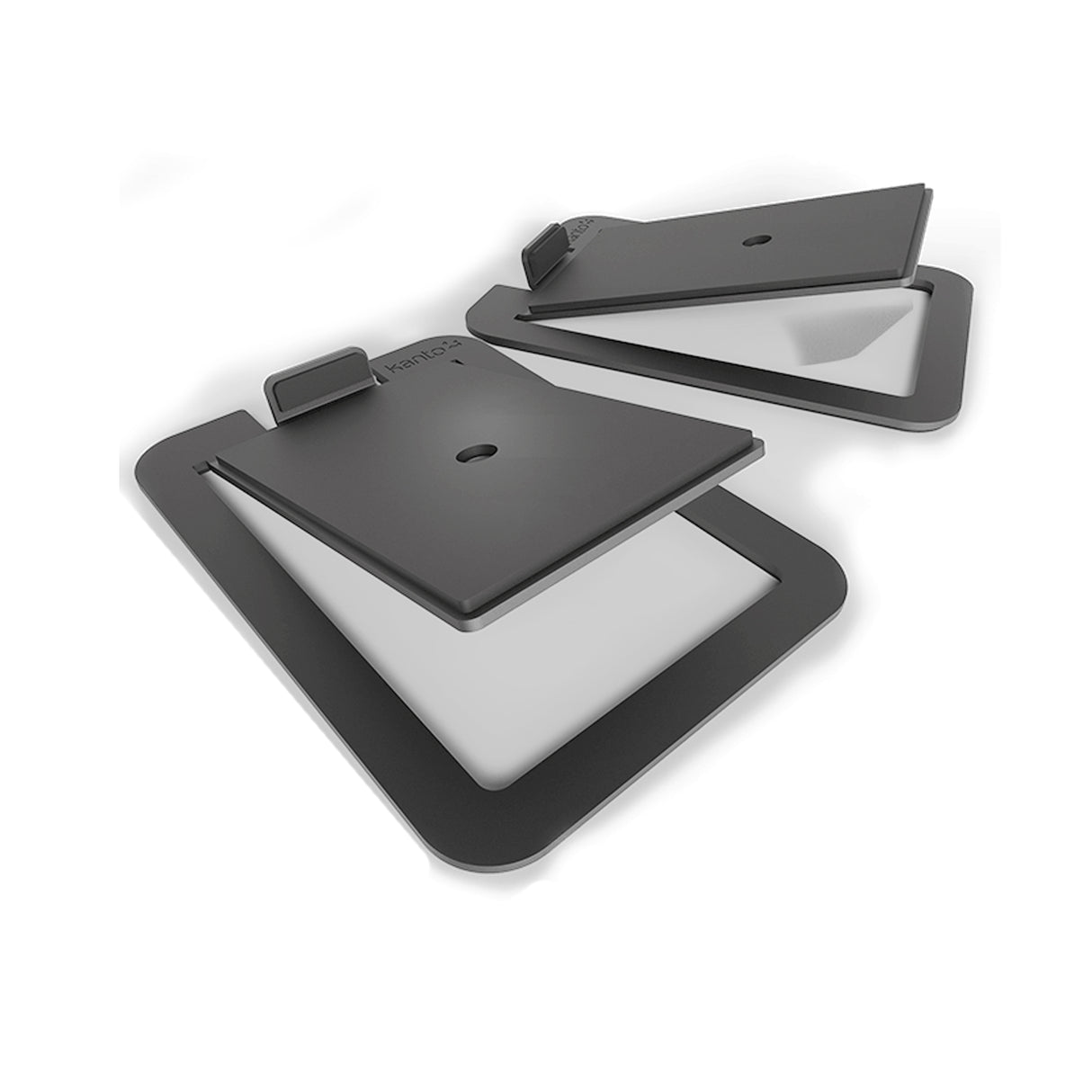 Kanto S4, Angled Desktop Speaker Stands for Midsize Speakers, Pair