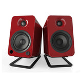 Kanto S4, Angled Desktop Speaker Stands for Midsize Speakers, Pair