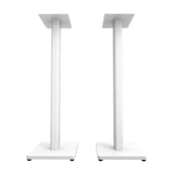 Kanto ST28, 28" Universal Bookshelf Speaker Floor Stand (Pair) - Black / White
