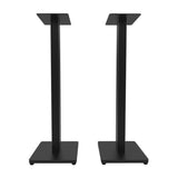 Kanto ST28, 28" Universal Bookshelf Speaker Floor Stand (Pair) - Black / White