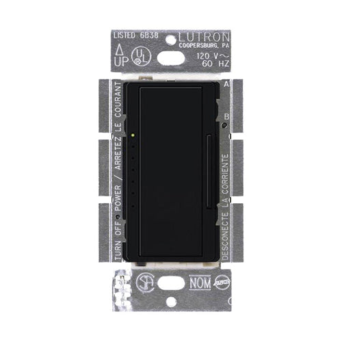 Lutron RRD-PRO-BL,  250 W CFL / LED , 500 W Incandescent / Halogen / ELV, 400 VA MLV Phase Selectable