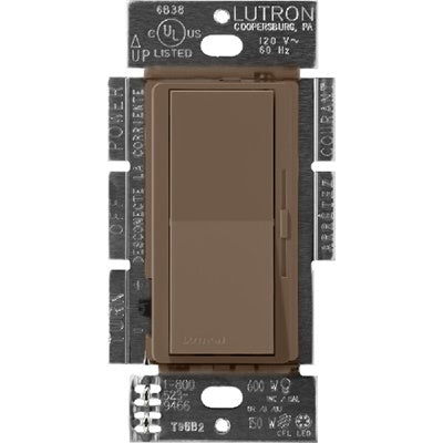 Lutron DVSCSTV-EP, Diva Switch, 8A 0-10V, Espresso