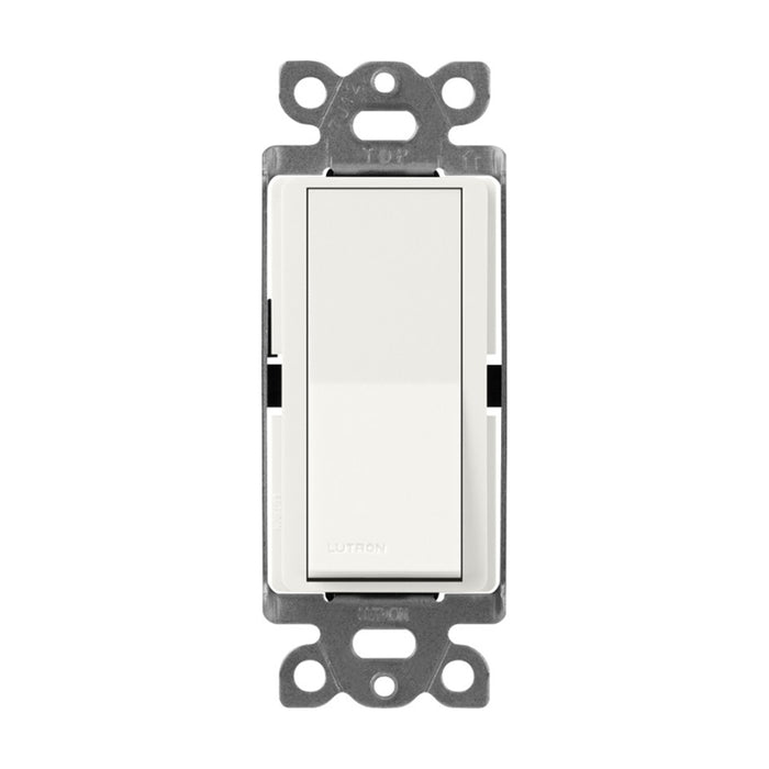 Lutron SC-1PS, Claro Single-Pole Switch - 15A - ARCHITECTURAL WHITE