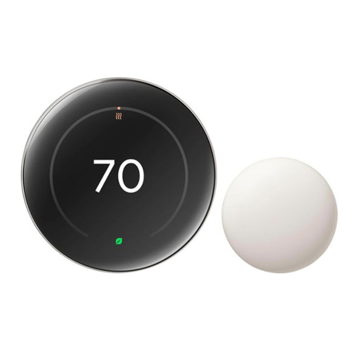 Google Nest Thermostat 4th Generation, ( Includes Temperature Sensor )