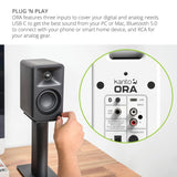Kanto ORA, 100W Powered Reference Desktop Speakers with USB-C Input and Bluetooth, Pair