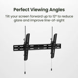 Kanto PT500 Low Profile Tilting TV Wall Mount for 65" - 120" TVs