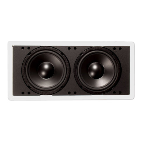 Phase Technology, IW200 In-Wall Subwoofer Kit with Back Box