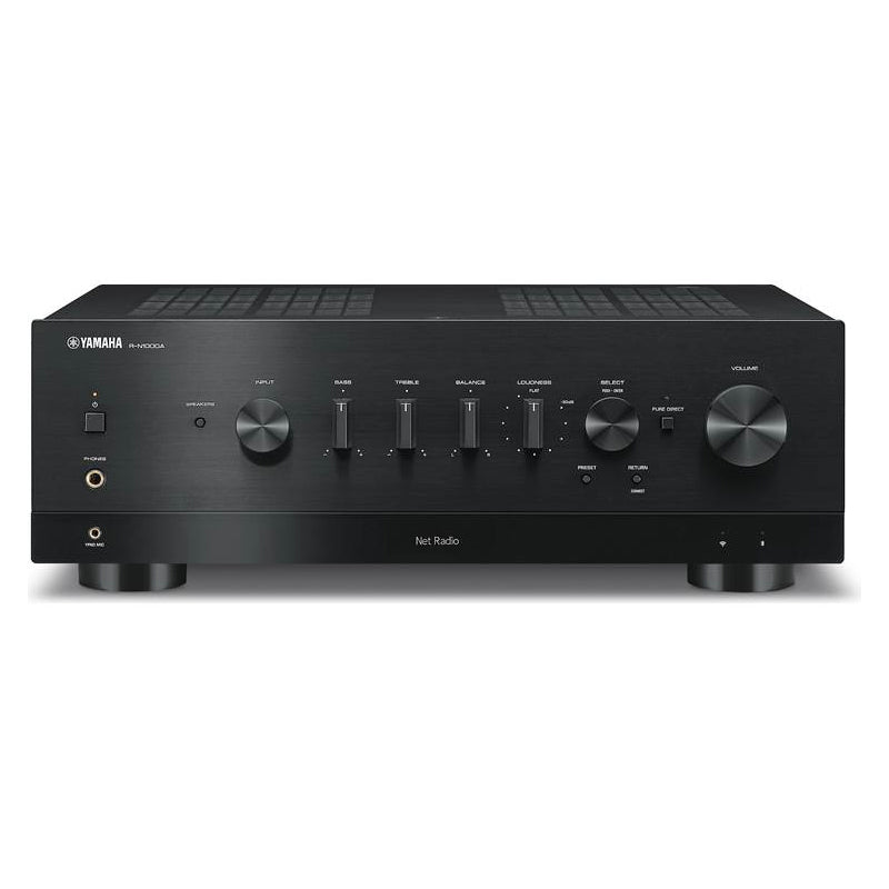 Yamaha R-N1000ASL, Stereo receiver with Wi-Fi, Bluetooth®, Apple AirPlay® 2, and HDMI , MusicCast, Silver