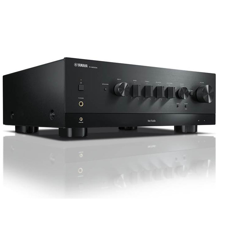 Yamaha R-N1000ASL, Stereo receiver with Wi-Fi, Bluetooth®, Apple AirPlay® 2, and HDMI , MusicCast, Silver