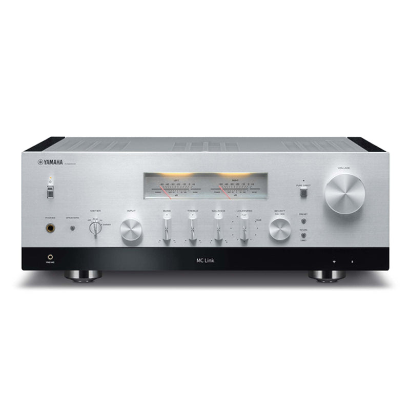 Yamaha R-N2000A, Stereo receiver with Wi-Fi, Bluetooth, Apple AirPlayÂ® 2, and HDMI, MusicCast, Silver