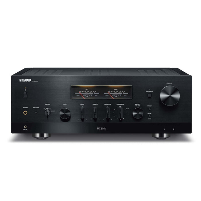 Yamaha R-N2000ABL, Stereo receiver with Wi-Fi, Bluetooth, Apple AirPlay® 2, and HDMI, MusicCast, Black