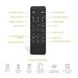 Kanto REN, 200W Powered Bookshelf Speakers with HDMI ARC, USB-C, and Bluetooth 5.3, Pair