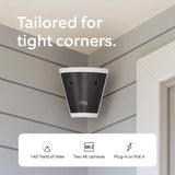 Ring (B0FZD5Q8TJ) Elite Cam 140° PoE 4K, Indoor / Outdoor