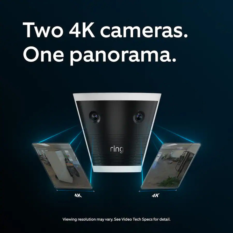 Ring (B0FZD5Q8TJ) Elite Cam 140° PoE 4K, Indoor / Outdoor