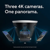 Ring Elite Cam 180° Plug-In and PoE, Retinal 4K Smart Cameras, Indoor / Outdoor