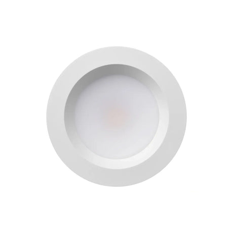 Lutron RRL-CD4WH-TW, 4" Lumaris RadioRA 3 LED Remodeler Canless Downlight - 800 Lumens - 8.5W - CCT Tunable (18K-4K) - 120V - White