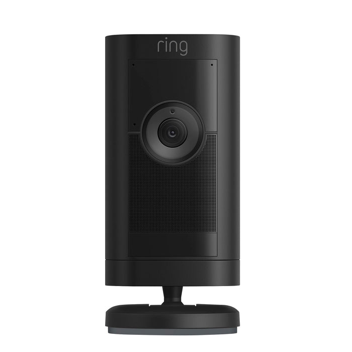 Ring 1234 Stick Up Cam Pro Battery, Indoor/Outdoor Standard Security Camera (Black/White)