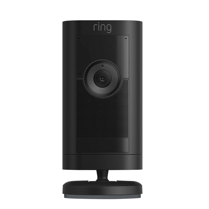 Ring Stick Up Cam Pro Battery, Indoor/Outdoor Standard Security Camera (Black/White)