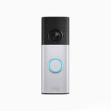 Ring Video Doorbell Battery Plus 2K, with wide-angle video, up to 6x Enhanced Zoom, Night Vision