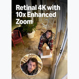 Ring Outdoor Cam Pro  PoE 4K, Indoor / Outdoor, (Black / White)