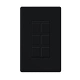 Lutron Claro 6-Port Frame