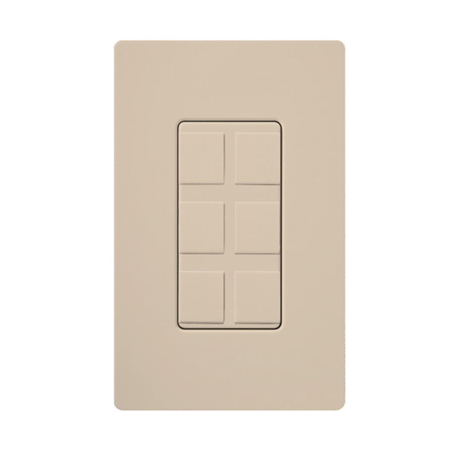 Lutron Claro 6-Port Frame