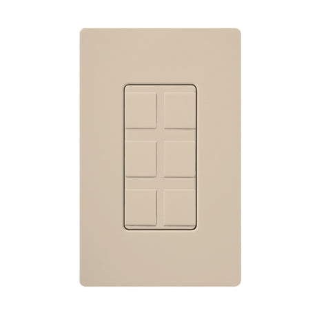 Lutron Claro 6-Port Frame