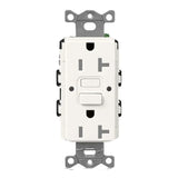 Lutron SCR-20-GFST, 20A, GFCI Receptacle, Tamper Resistant, Self Testing Recepticle, Cobblestone