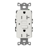 Lutron SCR-20-GFST, 20A, GFCI Receptacle, Tamper Resistant, Self Testing Recepticle, Cobblestone