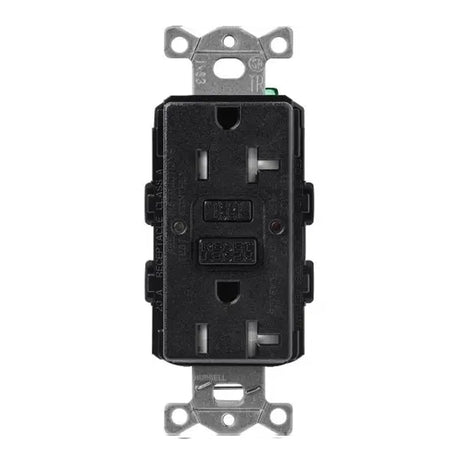 Lutron SCR-20-GFST, 20A, GFCI Receptacle, Tamper Resistant, Self Testing Recepticle, Cobblestone