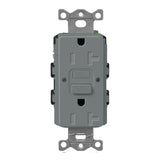 Lutron SCR-20-GFST, 20A, GFCI Receptacle, Tamper Resistant, Self Testing Recepticle, Cobblestone