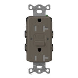Lutron SCR-20-GFST, 20A, GFCI Receptacle, Tamper Resistant, Self Testing Recepticle, Cobblestone