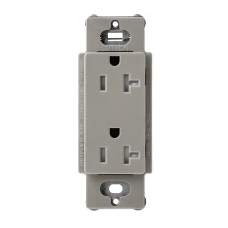 Lutron SCRS-20-TR, 20A Tamper Resistant Recepticle - Architectural White