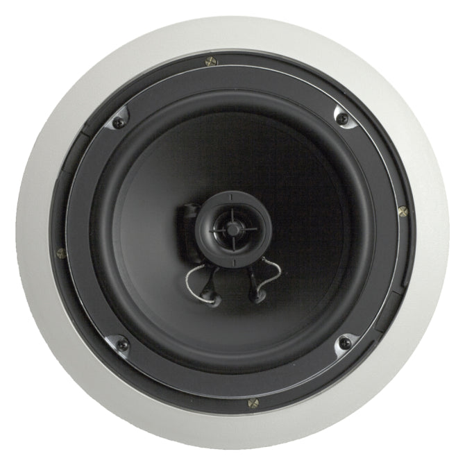 SoundTube CM-EZ-II, 3" to 8" In Ceiling Speaker in Black / WHite