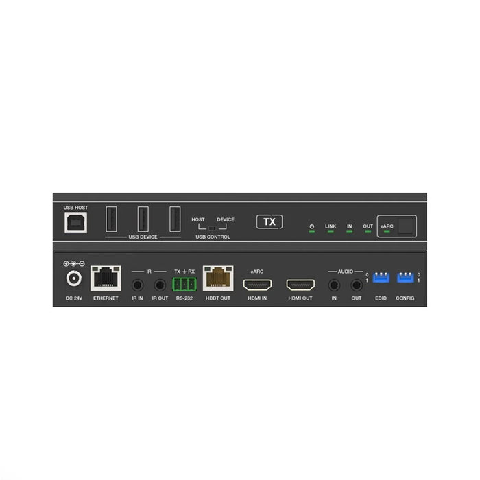 Simplified EX3-8K, HDMI Extender 8K or 4K over Cat6 with eARC, USB2.0
