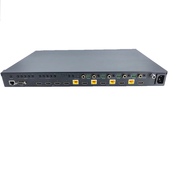Simplified M1616KT, 16x16 HDMI 2.0b (18Gbps) Scaling Matrix Kit w/Receivers