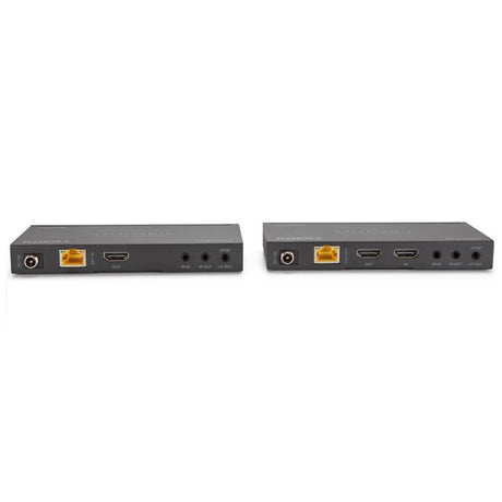 Simplified EXMICRO3, HDMI Extender 4K over Cat6 up to 50 Meters with Optical and analog Breakout