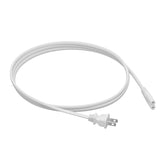SONOS PC200U1, Power Cable III, (6ft / 2M) - Black / White