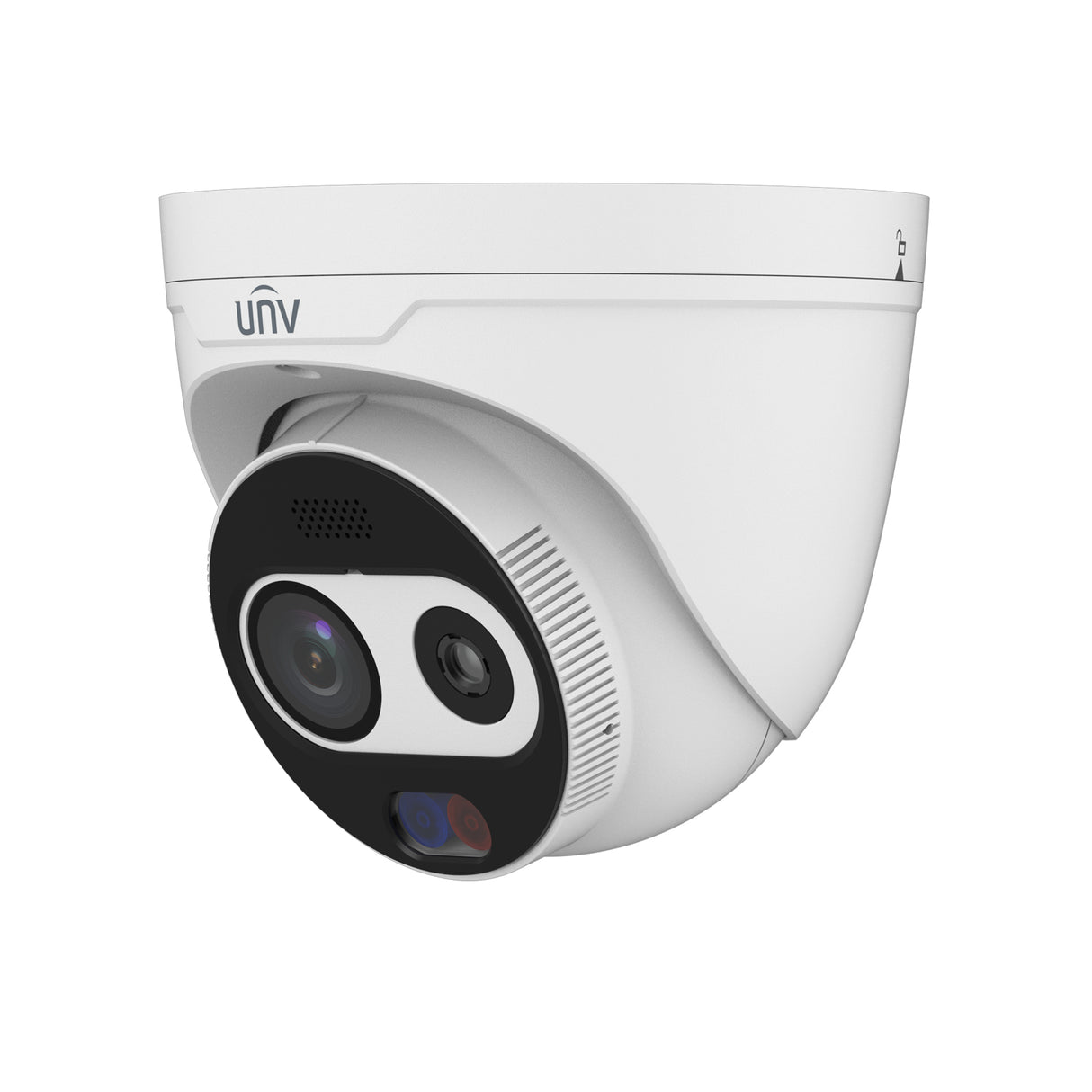 UNV TIC3612SA-F2-4F3AC-I1, (4MP) Turret, IPC 2.6mm Fixed Lens, Thermal & Optical Dual Spectrum, WDR, UL Listed