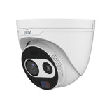 UNV TIC3612SA-F2-4F3AC-I1, (4MP) Turret, IPC 2.6mm Fixed Lens, Thermal & Optical Dual Spectrum, WDR, UL Listed