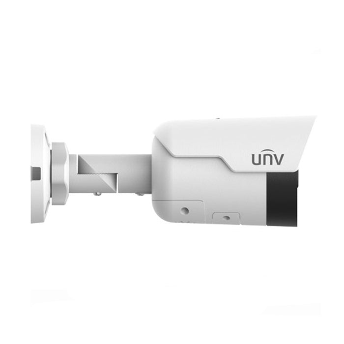 UNV IPC2124SB-ADF28(40)KMC-I0,(4MP) Bullet, IPC 2.8mm Fixed Lens, LightHunter, Microphone & Speaker, True WDR, UL Listed