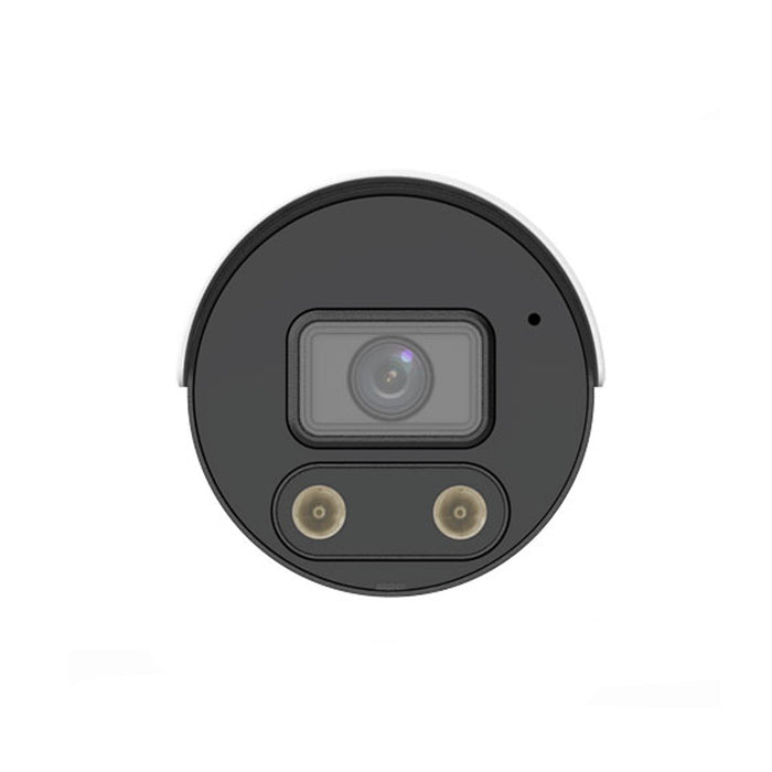 UNV IPC2124SB-ADF28(40)KMC-I0,(4MP) Bullet, IPC 2.8mm Fixed Lens, LightHunter, Microphone & Speaker, True WDR, UL Listed