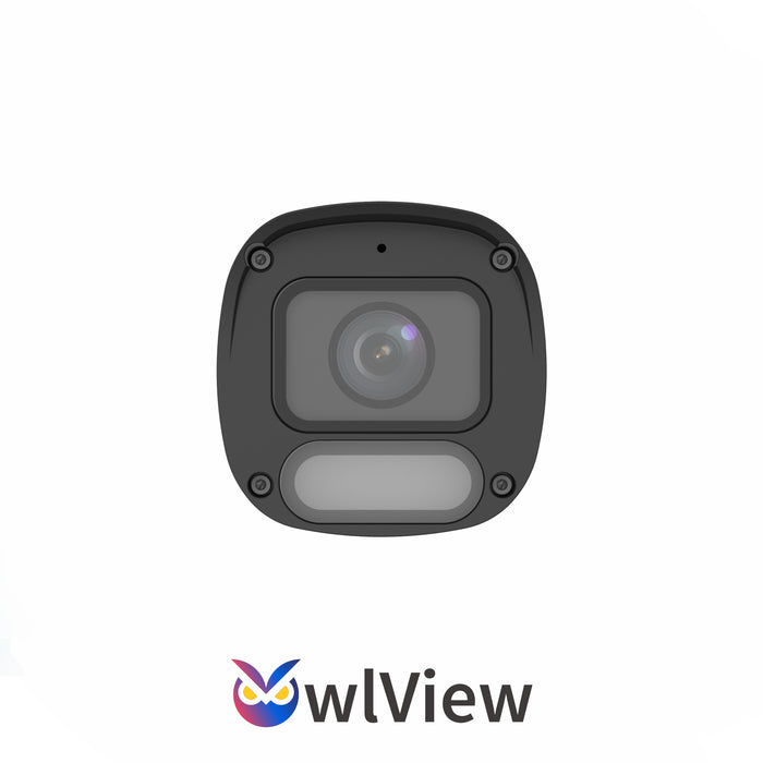 UNV IPC2318SR-ADF28KM-WP,(8MP) Bullet, IPC 2.8mm Fixed Lens, Owlview, Microphone, WDR, UL Listed