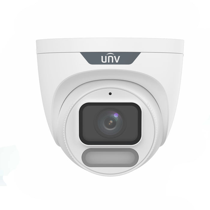 UNV IPC3622LE-ADF28K-WP, (2MP) Turret, IPC 2.8mm Fixed Lens, Owlview, Microphone, WDR, UL Listed