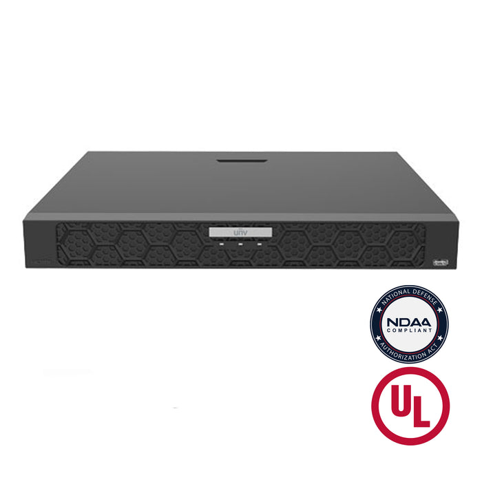 UNV NVR502-16B-P16, (16CH), 2-SATA,16 PoE,4K,UK Listed